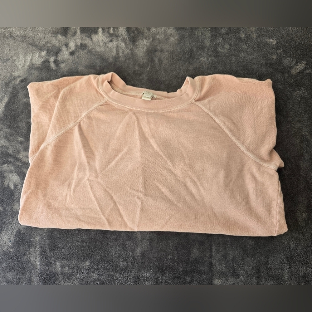 J.Crew Crewneck Dusty Pink Pull Over Size Large